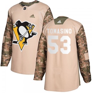 Philip Tomasino Pittsburgh Penguins Adidas Authentic Veterans Day Practice Jersey (Camo)