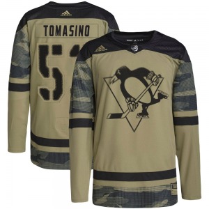 Philip Tomasino Pittsburgh Penguins Adidas Youth Authentic Military Appreciation Practice Jersey (Camo)