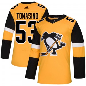 Philip Tomasino Pittsburgh Penguins Adidas Authentic Alternate Jersey (Gold)